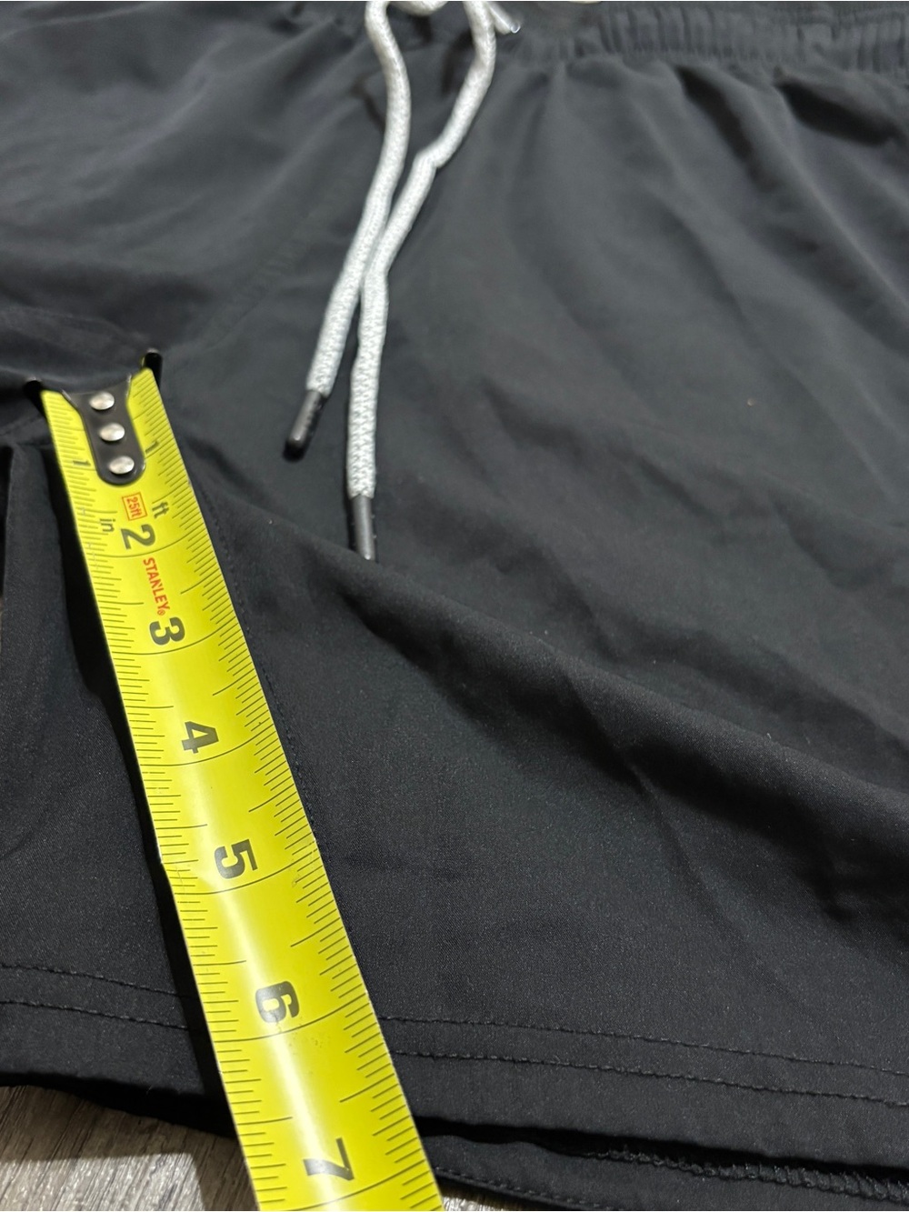 BYLT Premium Basics Men’s Black Athletic Shorts Size L Stretch Lightweight - Picture 9 of 9
